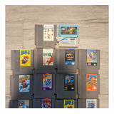 Lote De Juegos Nintendo Nes, Para Coleccionistas