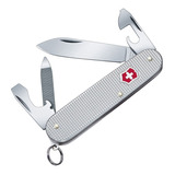 Navaja Victorinox Cadet Alox Color Plata - Electromundo