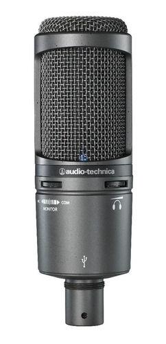 Micrófono Audio-technica At2020usb+ Condenser  Cardioide