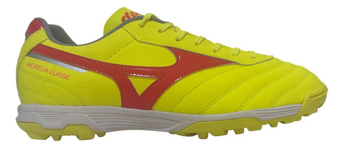 Chuteira Society Mizuno Morelia Classic As Cor Amarela