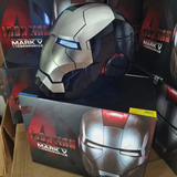 Casco Iron Man Mark5 Comandos De Voz Mk5 Ironman2 Helmet