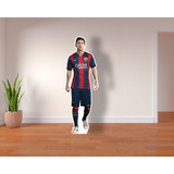 Lionel Messi Uniforme Barcelona Figura Tamaño Real Coroplast