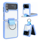 Funda Pro Cam Con Anillo Para Samsung Galaxy Z Flip 3 5g