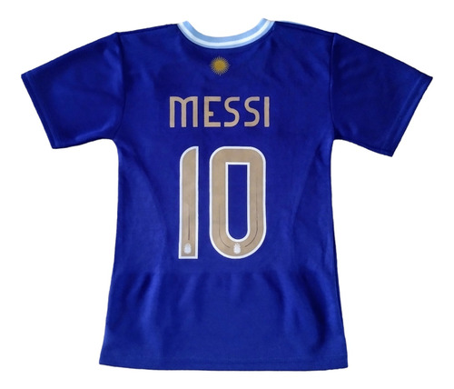 Camiseta Argentina Suplente Para Niños