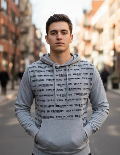 True Religion Hoodie Sudadera Hombre Original