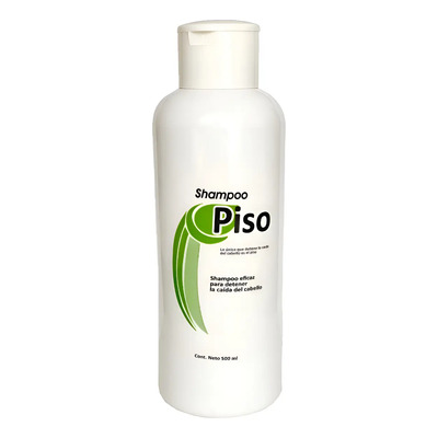 Shampoo Piso Fortalece Cabello Y Anticaída, 100% Natural Sin Parabenos Sin Sales Sin Colorantes Sin Alcohol