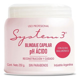 System3 Mascara Blindaje Capilar Ph Ácido 250g 