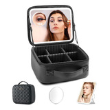 Omobolanle Bolsa De Maquillaje Con Espejo Led Desmontable Po