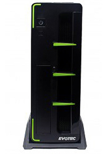 Gabinete Evotec Aruba Slim, M-atx, Negro, 600 W