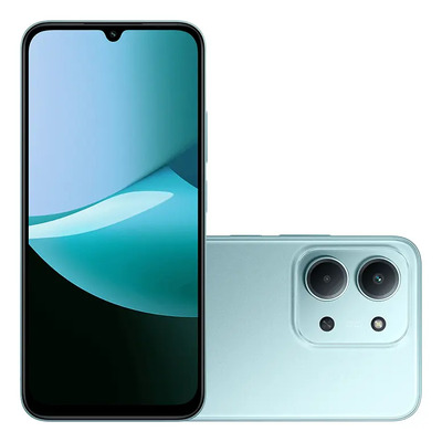 Xiaomi Redmi 15c 4G Br 4+4 GB de RAM virtual + teléfono inteligente de 256 GB, verde | Mismo precio en cuotas