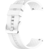 Pulseira Para Relógio De Pulso Genérica Pulseira 20mm Pinos De Engate Rápido Para Relógio Inteligente E Smartwatch Compatível Com Atrio Viena Es351 Branco