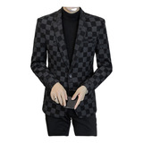 Chamarra Chaqueta Blazer Grueso  Elegante Formal Casual