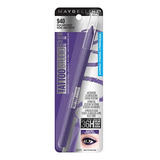 Lápiz De Ojos Maybelline Tattoo Liner Semi Permanente Color 940 Rich Amethyst Efecto Mate