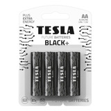 Pila Aa Tesla Black+ Blister De 4 Pilas- La Mayor Tecnología