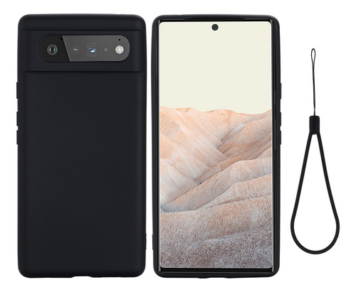 Funda Protectora Anticaída Para Teléfono Pixel 6 Con Cordón