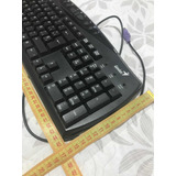 Teclado Keyboard Slim Smart 8006 Genius Negro Funcionando
