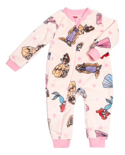 Pijama Para Bebe Disney Princess Polar Calientita Y Suave