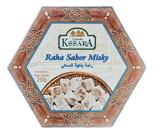 Raha Lokum Sabor Misky Kssara 250g Árabe