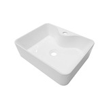 Lavamanos De Sobreponer En Ceramica Blanco 14cm*49cm*37.5cm