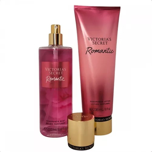 Kit Hidratante E Body Splash Romantic Victoria's Secret