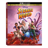 4k Ultra Hd + Blu-ray Strange World / Un Mundo Extraño