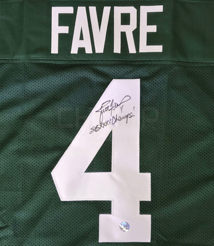 Jersey Autografiado Brett Favre Green Bay Packers 90's Retro