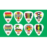 Kit Com 8 Palhetas Personalizadas Reggae 001