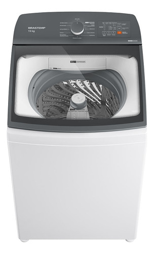 Lavadora De Roupas Brastemp 15kg Smart Sensor Branca Bwf15ab