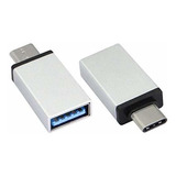 Aaotokk Tipo C A Usb 2.0 Adaptador Aluminio Tipo C Macho A U