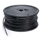 Cable Flexible Automotriz Calibre 16 Negro Carrete 100 Mts