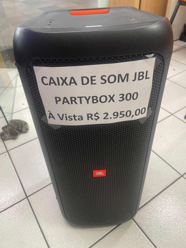 Caixa De Som Jbl Partybox 300 Seminova