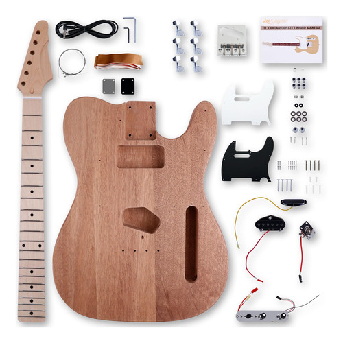 Leo Jaymz Kits De Guitarra Electrica Estilo Tl Diy Con Cuerp