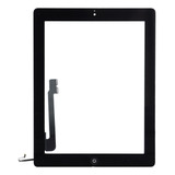 Touch Screen Boton Home Para iPad 4 A1458 A1459 1460 Negro