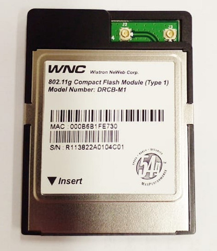 Cartao Wifi Compact Flash 802.11g Modelo Drcb-m1