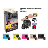 Camara Deportiva Moto 4k Ultra Hd Control Resistente Agua 