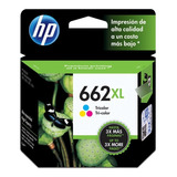 Cartucho Hp 662xl Cz106ab Color Original Promoção Casaprint