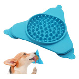  Lick Mat Comedero Lento Mascotas Perros Plato Anti Ansiedad