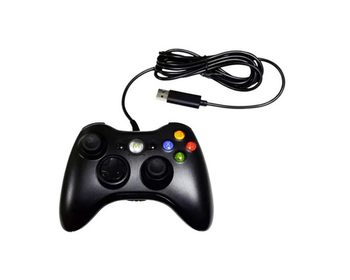 Control Alámbrico Compatible Con Xbox 360 Cable Usb 2m