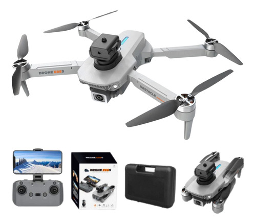 Drone E88s Brushless Sensor Obstáculos 2 Cameras Hd