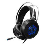 Headset Gamer C3tech Rgb Com Microfone Usb Ph-g330v2 Preto