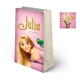 Bolsas Golosineras Personalizadas Candy Bar Rapunzel X10