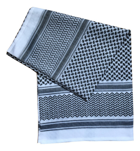 Pañuelo De Cabeza Árabe Para Hombre Adulto Negro Keffiyeh Mi