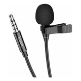 Microfono Lavalier Omnidireccional L14 Para 3.5mm, Cable De 2m