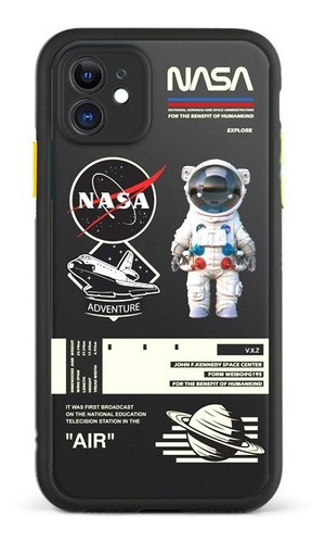 Funda Case Generica Para iPhone Silicona Astronauta Espacio