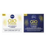 Crema De Día Nivea Visage Q10 Plus Creatina Antiarrugas 17 O