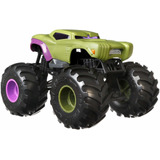 Hot Wheels Monster Trucks Hulk Vehículo A Escala 1:24 Con Ru