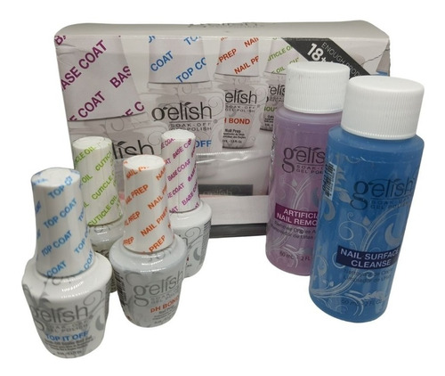 Set Completo Mini Gelish+regalos,100% Original En Estylosas