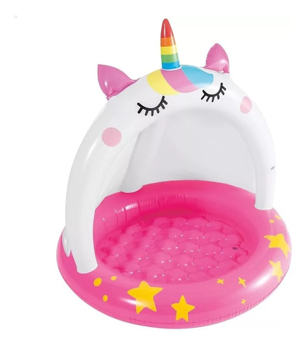 Piscina Para Niños Unicornio 102 X 102 Cm Intex 58438np 