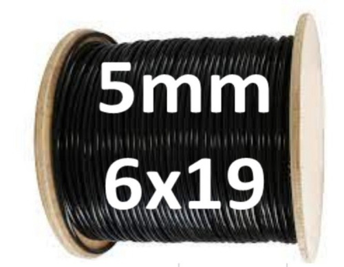 Cable Forrado Gimnasio Multigym  5mm Por 30 Metros