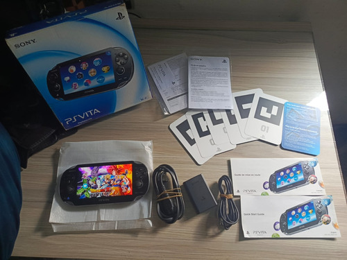 Consola Ps Vita Fat Oled En Caja Memoria De 128 Gb